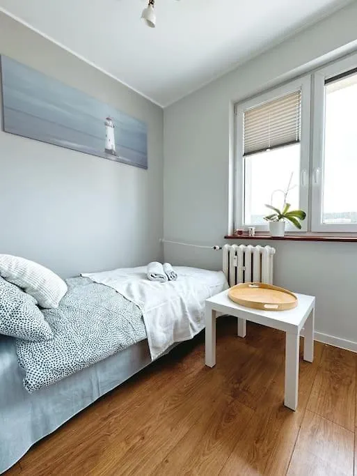 Apartament Z Widokiem Na Morze, 3 Min Ergo Arena Apartment Gdansk